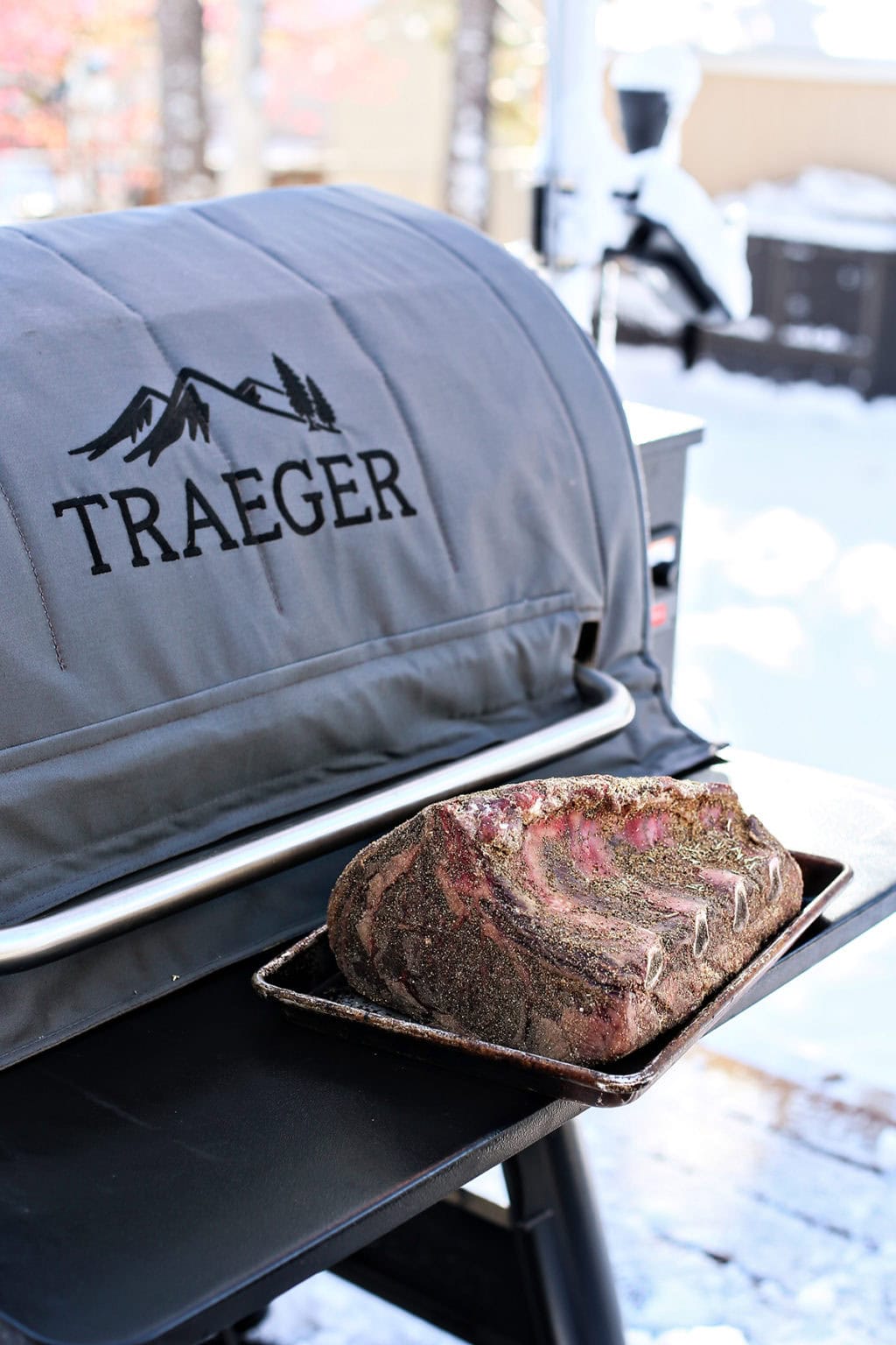 Smoked Traeger Prime Rib Easy To Follow Good Life Eats